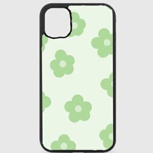 GREEN flower phone case